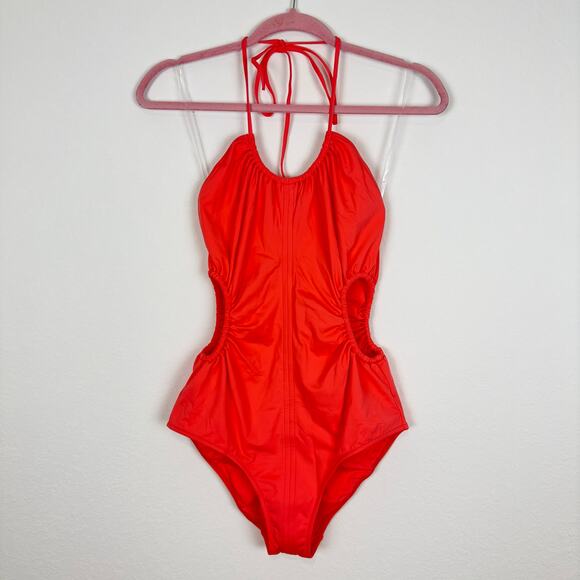 Ulla Johnson Mabel One Piece Swimsuit in Plumeria Size Medium - Picture 4 of 7